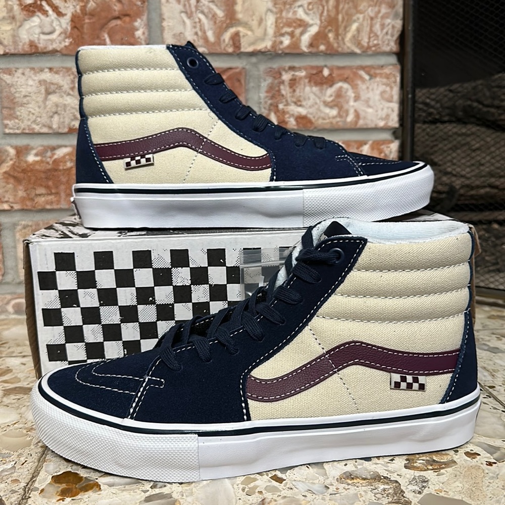 Vans Skate Sk8 Hi Dress Blue Turtle Dove